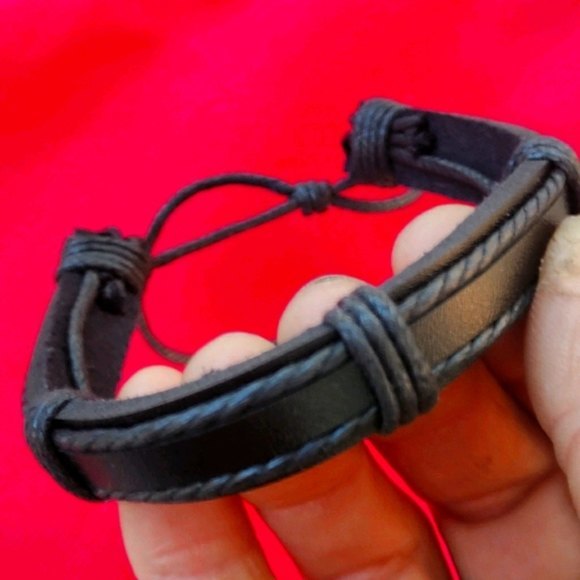 Genuine Leather Bracelet #2 - Picture 3 of 6